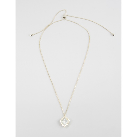 Kendra Scott Gold Kacey Ivory Pearl Necklace - Picture 5 of 7